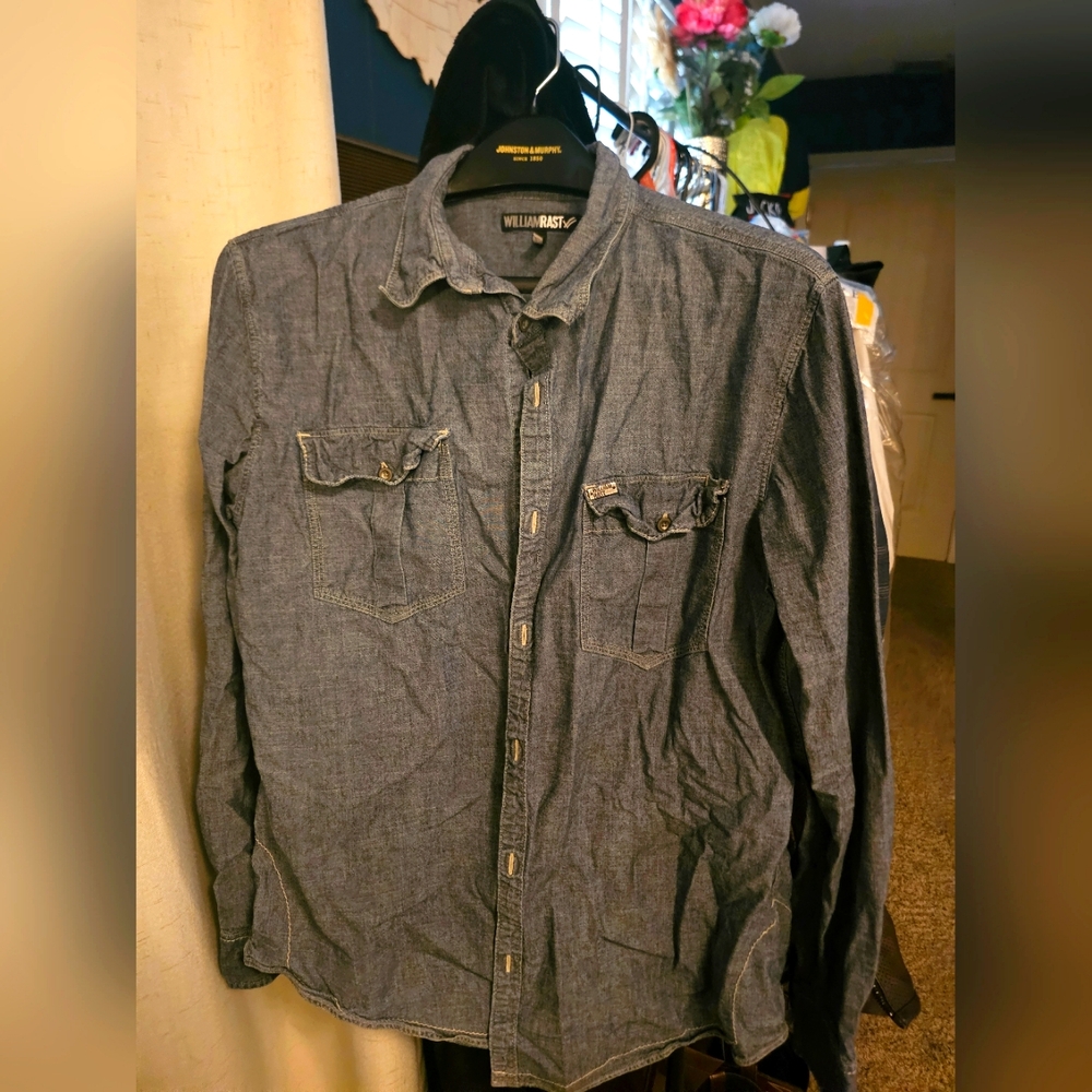 William Rast denim shirt xl